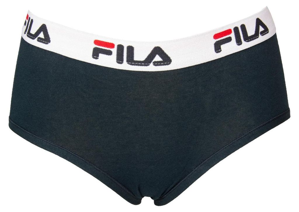 FILA Damen-Culotte-Slip, sichtbarer elastischer Slip mit Logo, elastische Baumwollunterwäsche Artikel FU6044, M - EU M - US/UK S - I 42 - F/E 3, C...