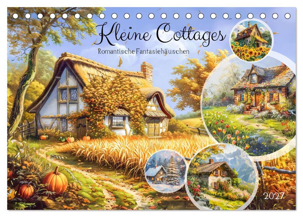 Kleine Cottages - Romantische Fantasiehäuschen Produktbild 