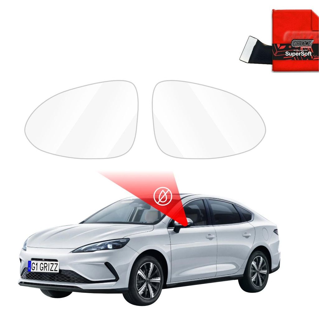 Regenschutzfolie Grizz Protector für Außenspiegel - BYD Seal 5 Dm-i (2025)