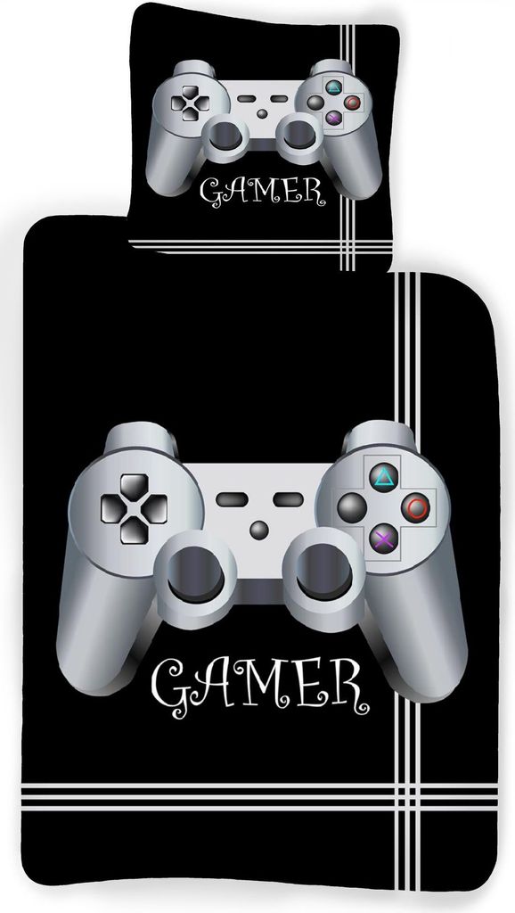 Komplet pościeli Gamer 2 szt. 135x200 cm (80x80 cm) Zdjęcie produktu