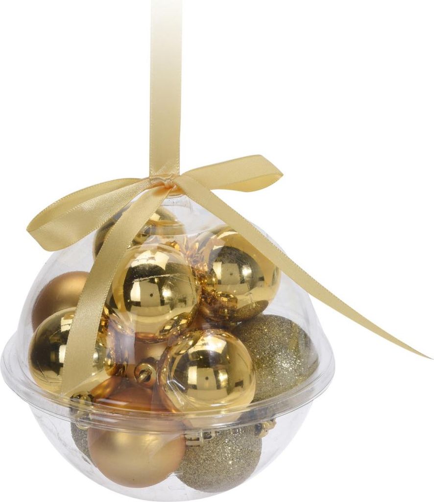 Weihnachtskugeln 14er-Set, Ø 4 cm