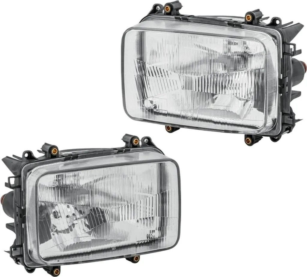 Phares halogènes H4 24V HELLA - Kit complet haute visibilité pour DAF 85