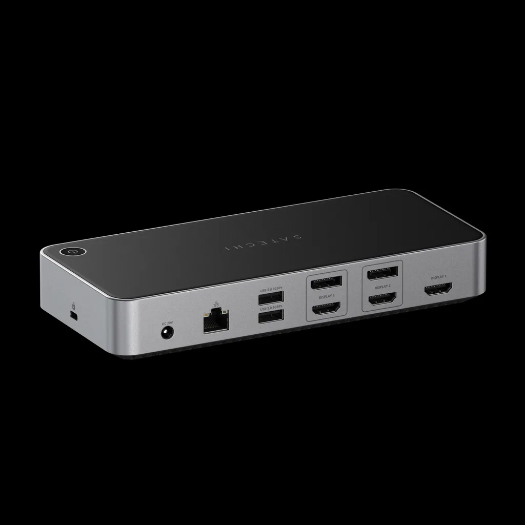 Solution Triple Écran 4K Satechi pour Ordinateur USB-C USB-A avec Câble - 2