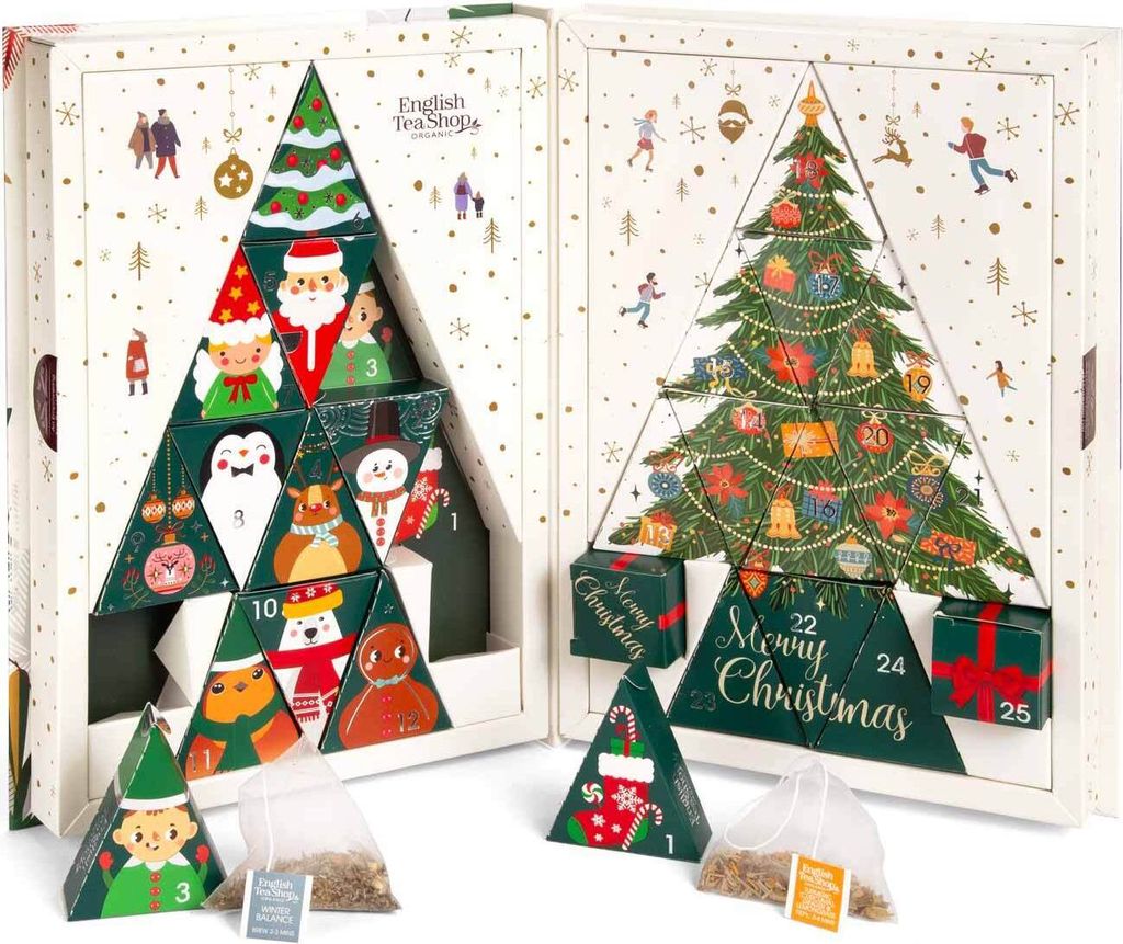 ETS - Adventskalender "Teebuch", BIO, 24 x Früchtetee, Produktbild 