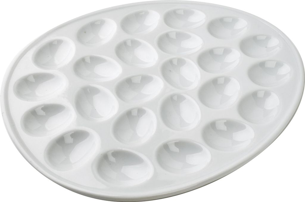 Porcelánové tanieriky na vajcia MONDEX BASIC 35 x 28 cm, Obrázok produktu 