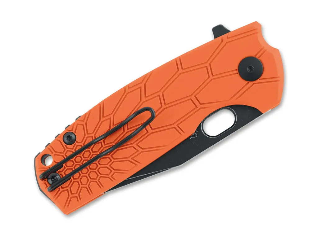 Couteau Pliant Tanto Fox Core Orange - EDC Robuste pour l'Extérieur - 2