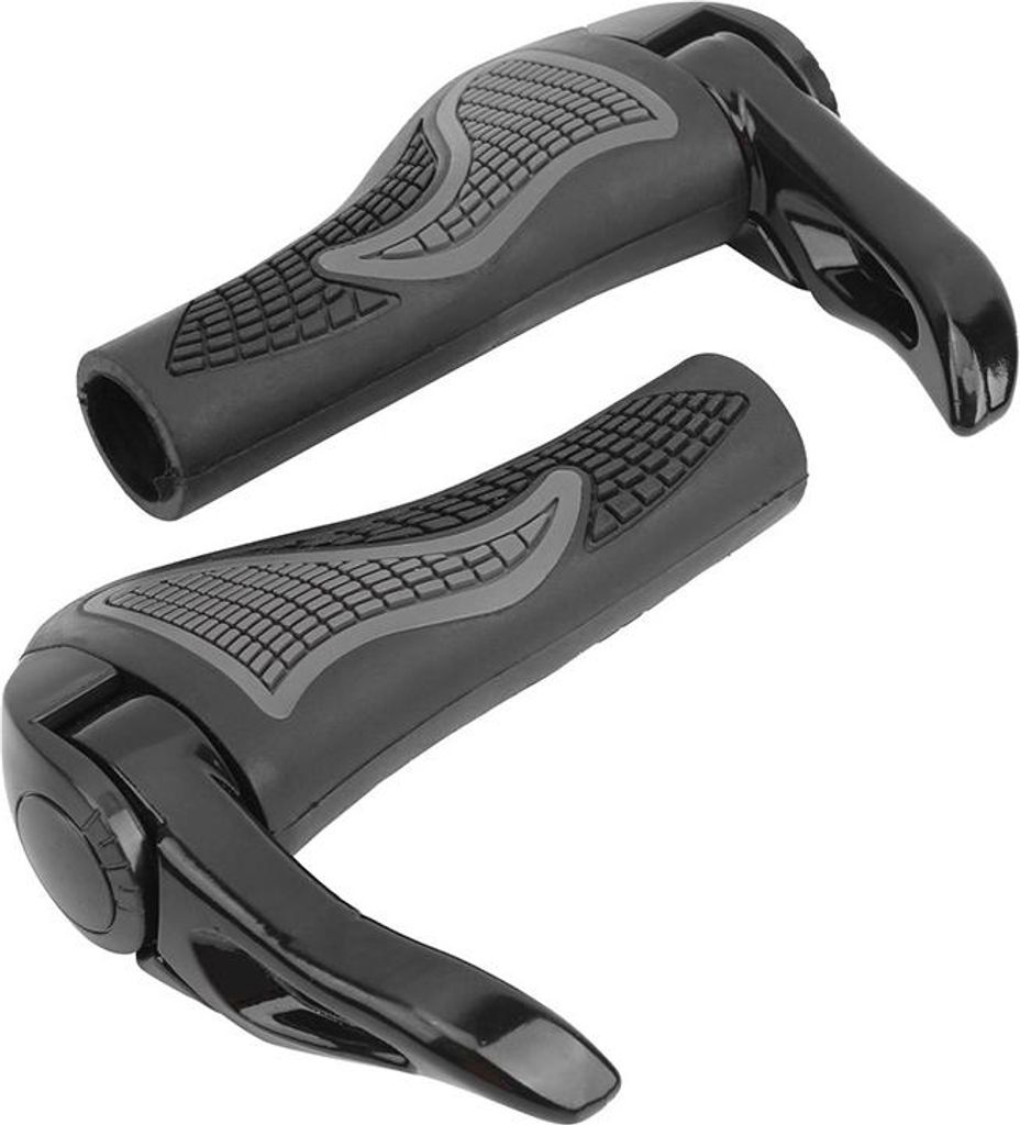 Verk 14347 Anti-Rutsch-Griffe mit Ecken für Fahrradlenker - Produktbild 