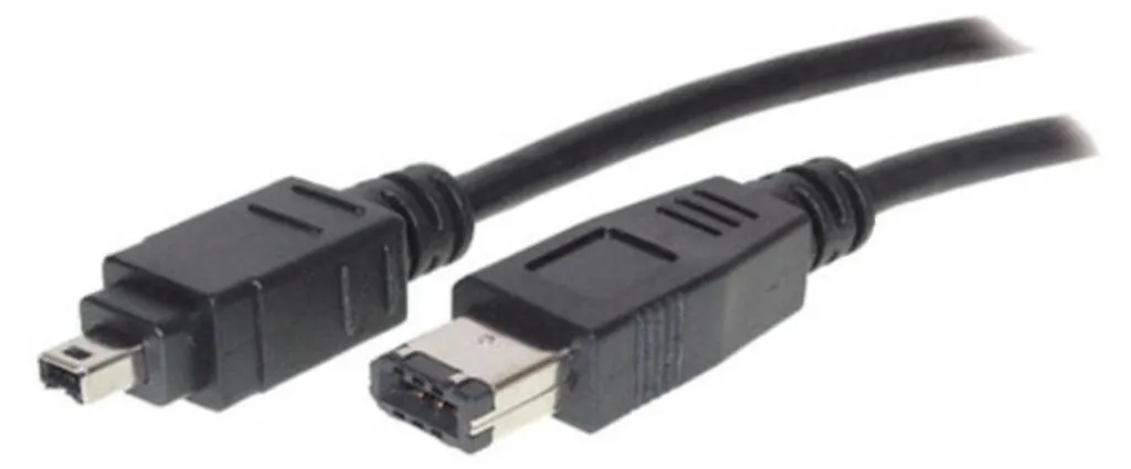 Câble FireWire 3m Blindé - Connectique 4 pôles Mâle et 6 pôles Femelle