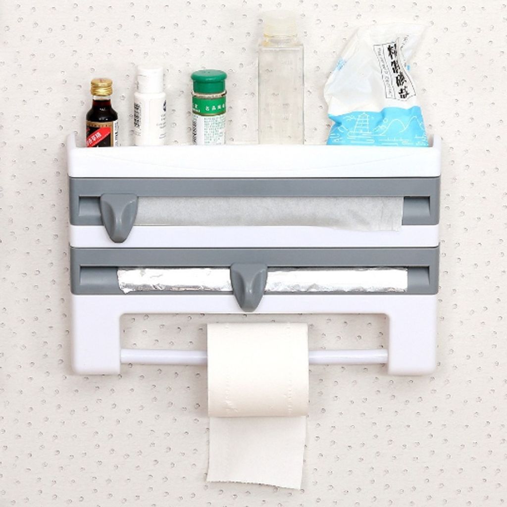 Küchenrollenhalter, Wandrollenhalter, Wandmontierter Produktbild 5