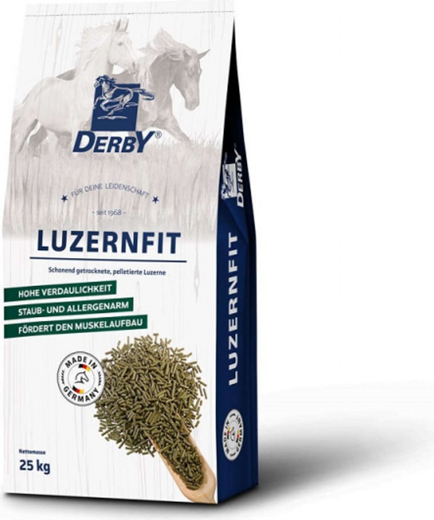 derby Pferdefutter Luzernfit - 25 Kilogramm