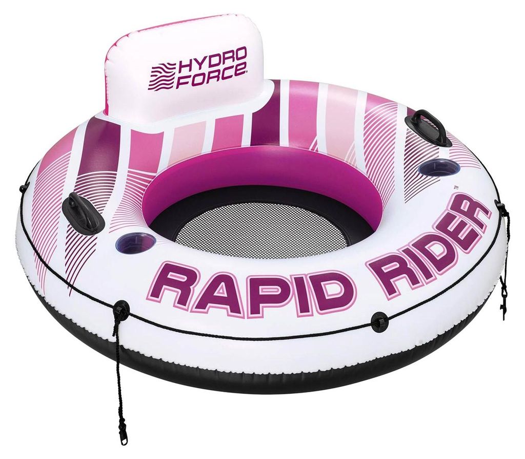 Bestway® Hydro Force® Schwimmring Pink Rapid Rider™ mit Produktbild 