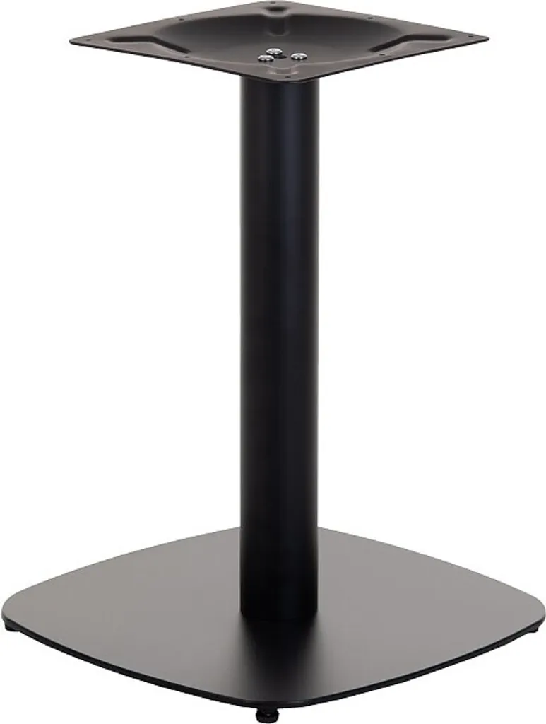 Basamento Nero Metallo SH-3050-2/L 45x45 per Tavoli Design Ufficio