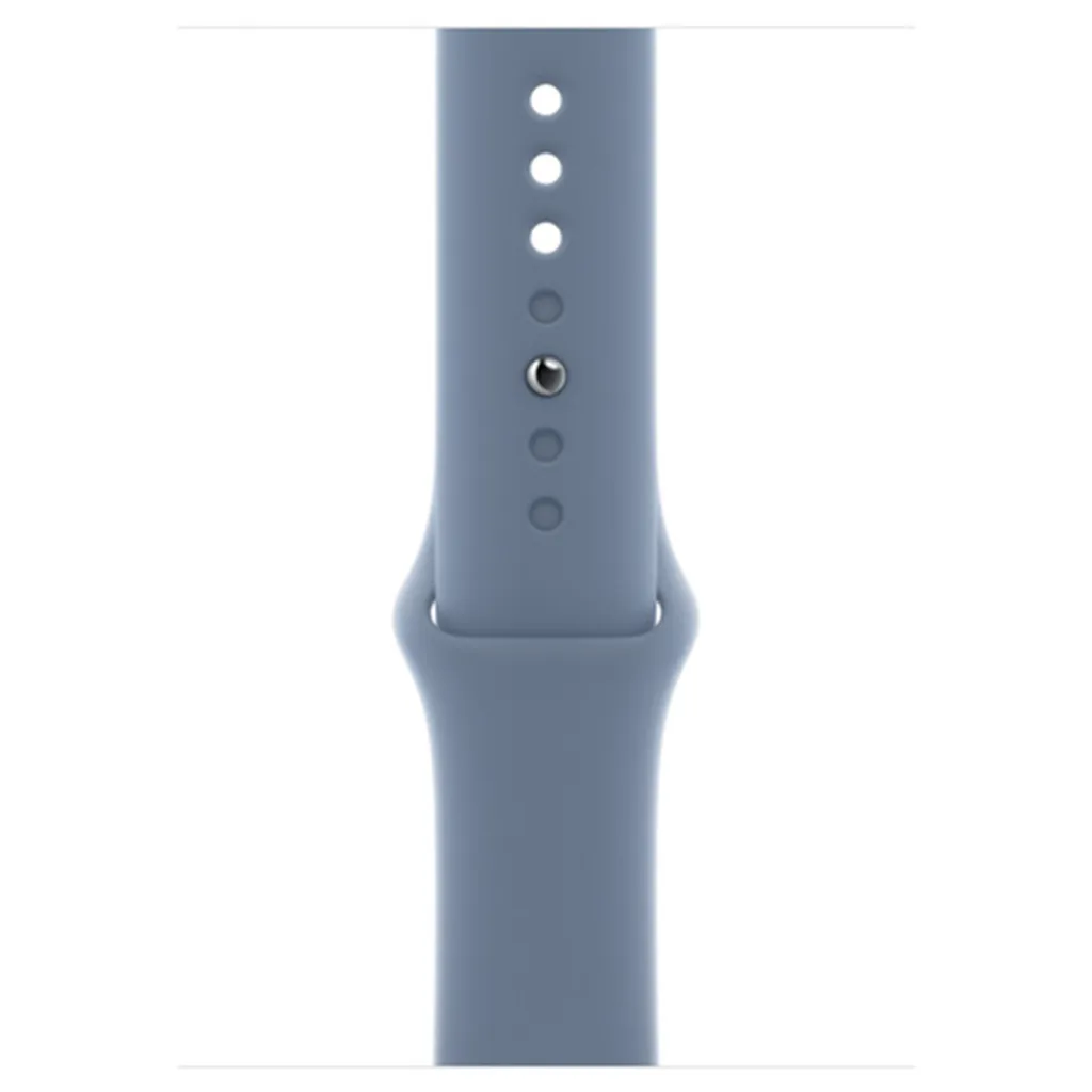 Bracelet Sport Apple en Fluoroélastomère Bleu pour Montre Connectée