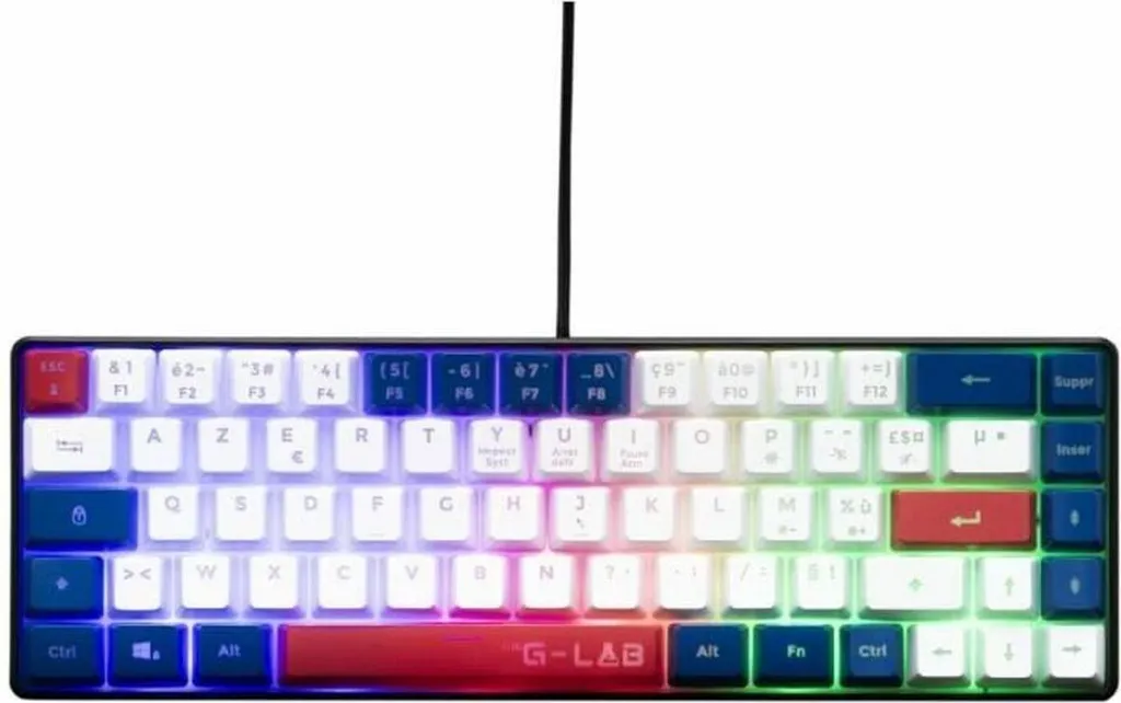 Tastiera G-Lab KEYZ-HYDRO-BWR/FR AZERTY: Qualità e Convenienza