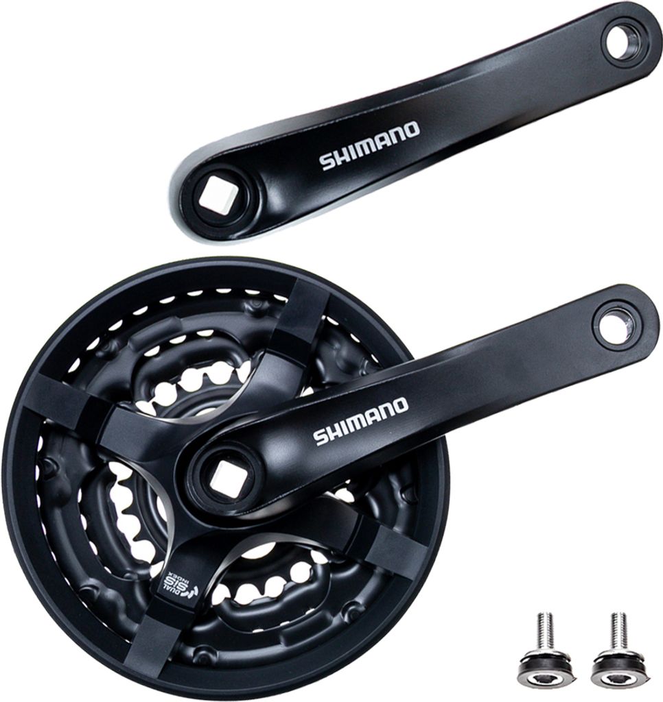 Shimano FC-TY501 170 mm 24T-34T-42T 4-Kant Riveted Produktbild 2