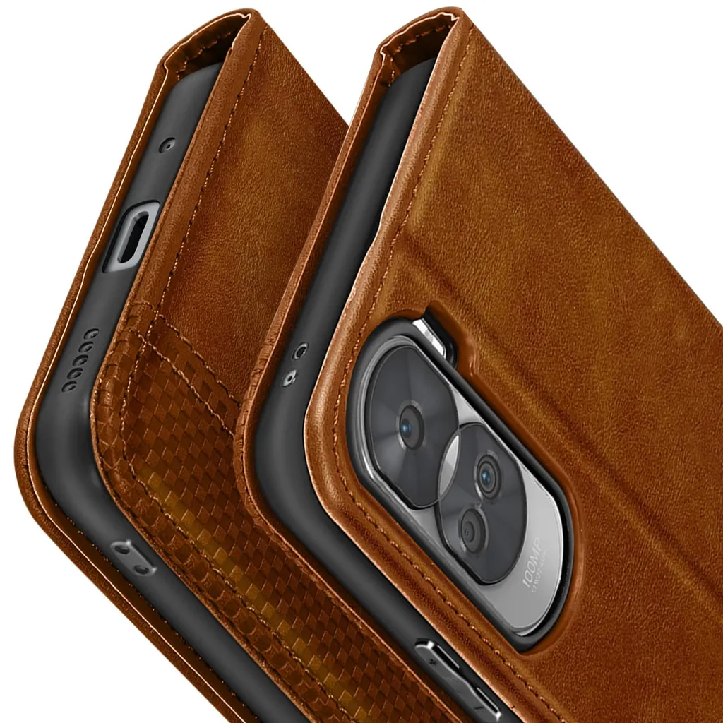 Recensione Cover Honor 90 Lite Marrone | Portafoglio e Stand Magnetico - 6