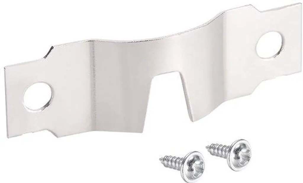 Attaches tableaux argentées 48x15 mm pour fixer vos cadres sans risque