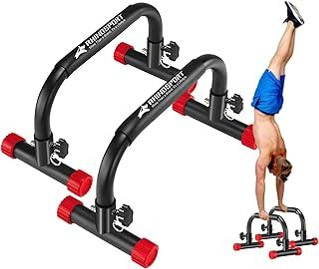 Parallettes Bars Dip Calisthenics Push Up Bars 10.2 in High 300Kg/661lbs Gewichtskapazität Krafttraining Home Gym Workouts Calisthenics Ausrüstun...