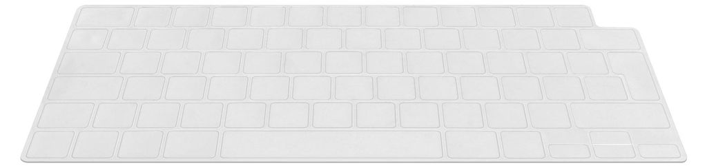 kwmobile Silikon Tastaturschutz für Apple MacBook Pro 16" (2023) M2 A2780 / M3 A2991 - QWERTZ Keyboard Cover Abdeckung - Transparent