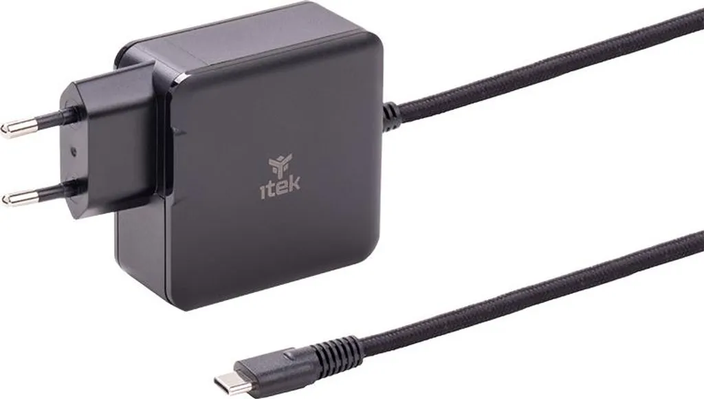 Caricabatterie itek 65W GaN USB-C PD - Ricarica Rapida 65 Watt