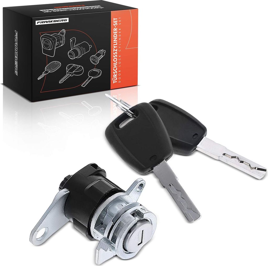 Frankberg 1x Schließzylinder Vorne Links für Fiat Panda 141 1980-2004