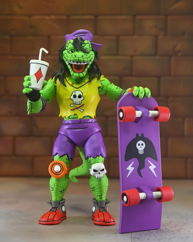 Figurine Mondo Gecko TMNT 18 cm résistante - Qualité Archie Comics NECA