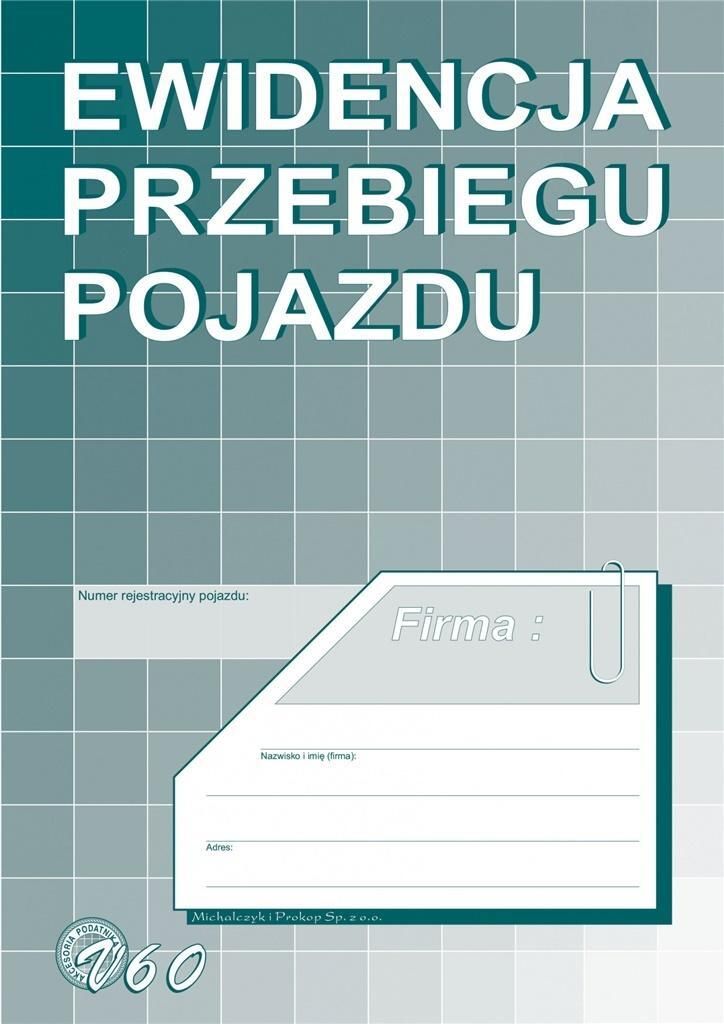 Fahrzeugkilometerregister A5 (Neu) V60