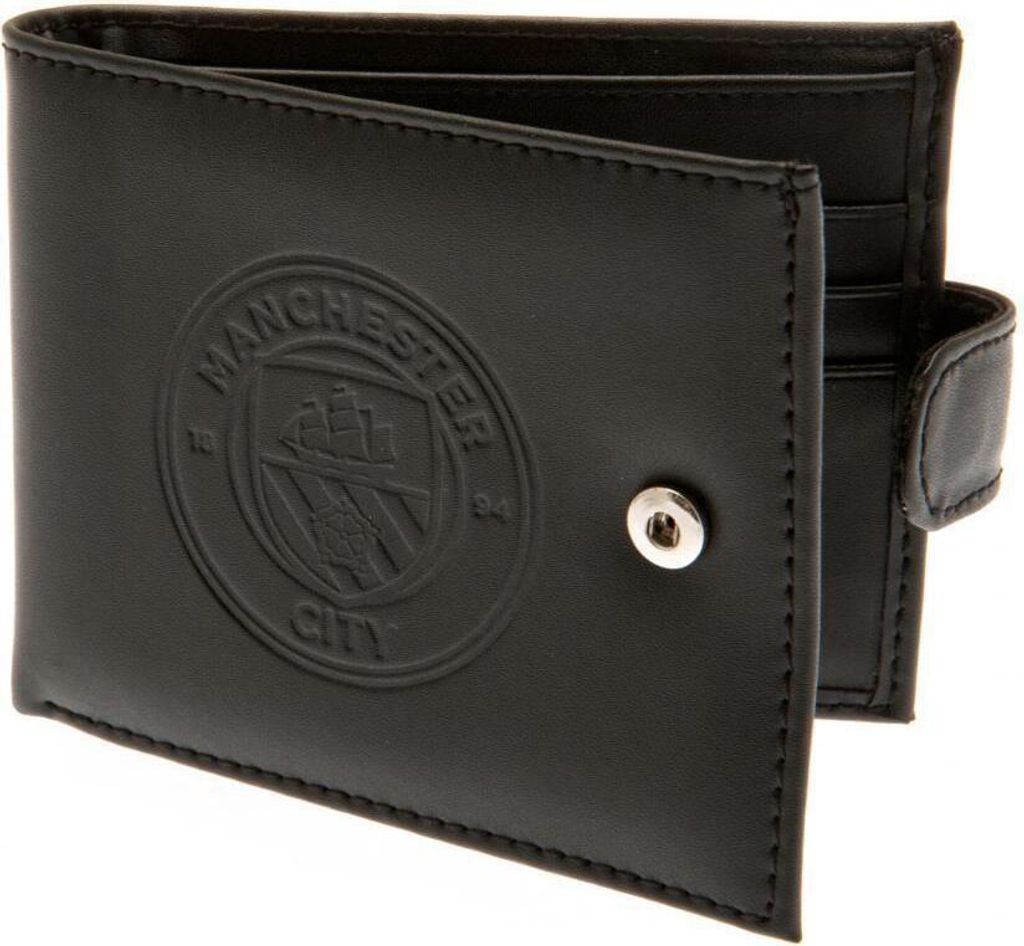 Manchester City FC - "RFID Anti Fraud" Brieftasche TA684 (Einheitsgröße) (Schwarz)