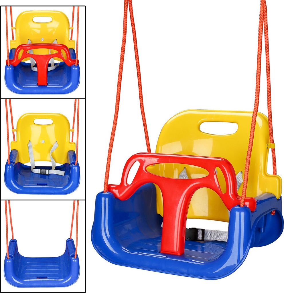 Izrielar Multifunktionale Kinder Schaukel aus PVC, 3-in-1 Produktbild 