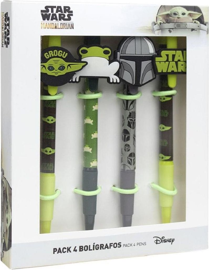 Stift The Mandalorian 4 Stück Bunt