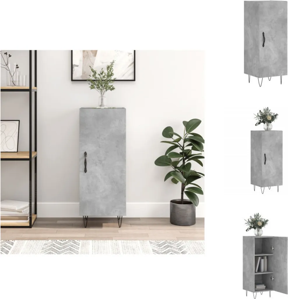 vidaXL Credenza Grigio Cemento: Rinnova il tuo Angolo Studio con Stile