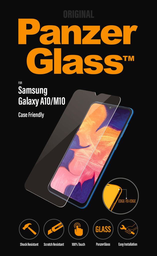 PanzerGlass Edge-to-Edge für Samsung Galaxy A10 / M10 / A10s Clear