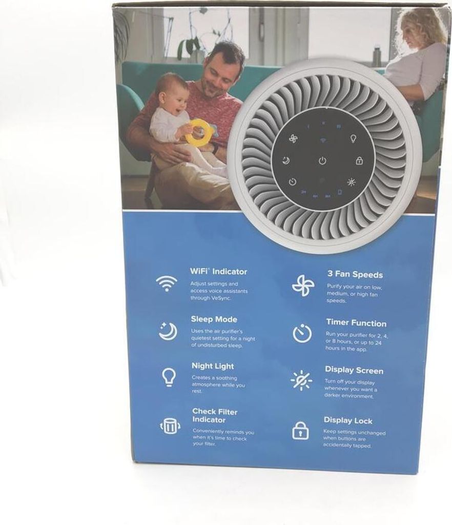 Čistička vzduchu LEVOIT Smart Air Purifier HEPA filter Obrázok produktu 13