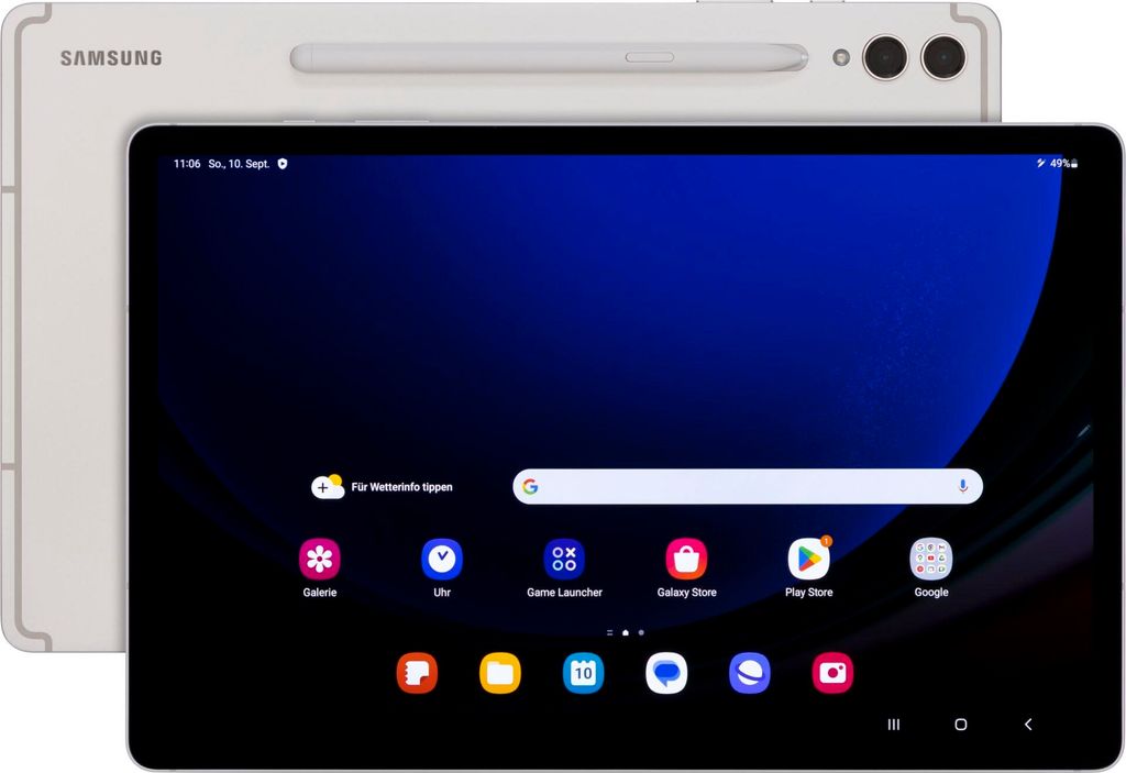Samsung Galaxy Tab S9+ WiFi (256GB) 12GB beige Image du produit 