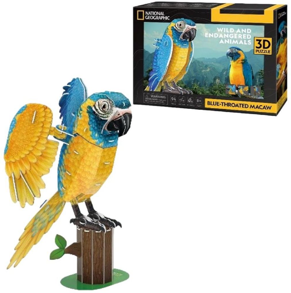 CubicFun 2014364, 94 kusov, Zvieratá, 8 rok / roky Obrázok produktu 