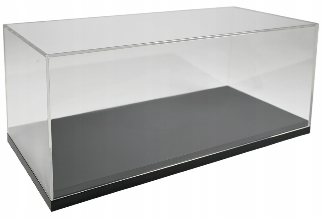 Exklusive Modellauto Vitrine 1:18 mit schwarzem Sockel - Produktbild 