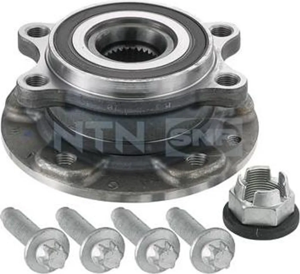 Kit Roulement Moyeu SNR R155.132 pour Réparer Nissan Qashqai et Kadjar
