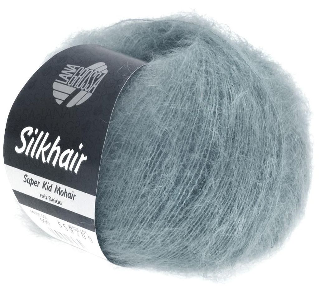 Lana Grossa - Silkhair 0094 graphitgrau Produktbild 