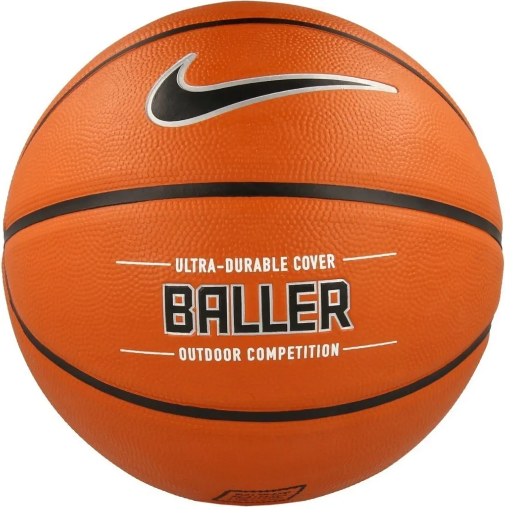 Ballon Basket Nike Baller 8P Idéal pour Entraînement et Match de Loisir