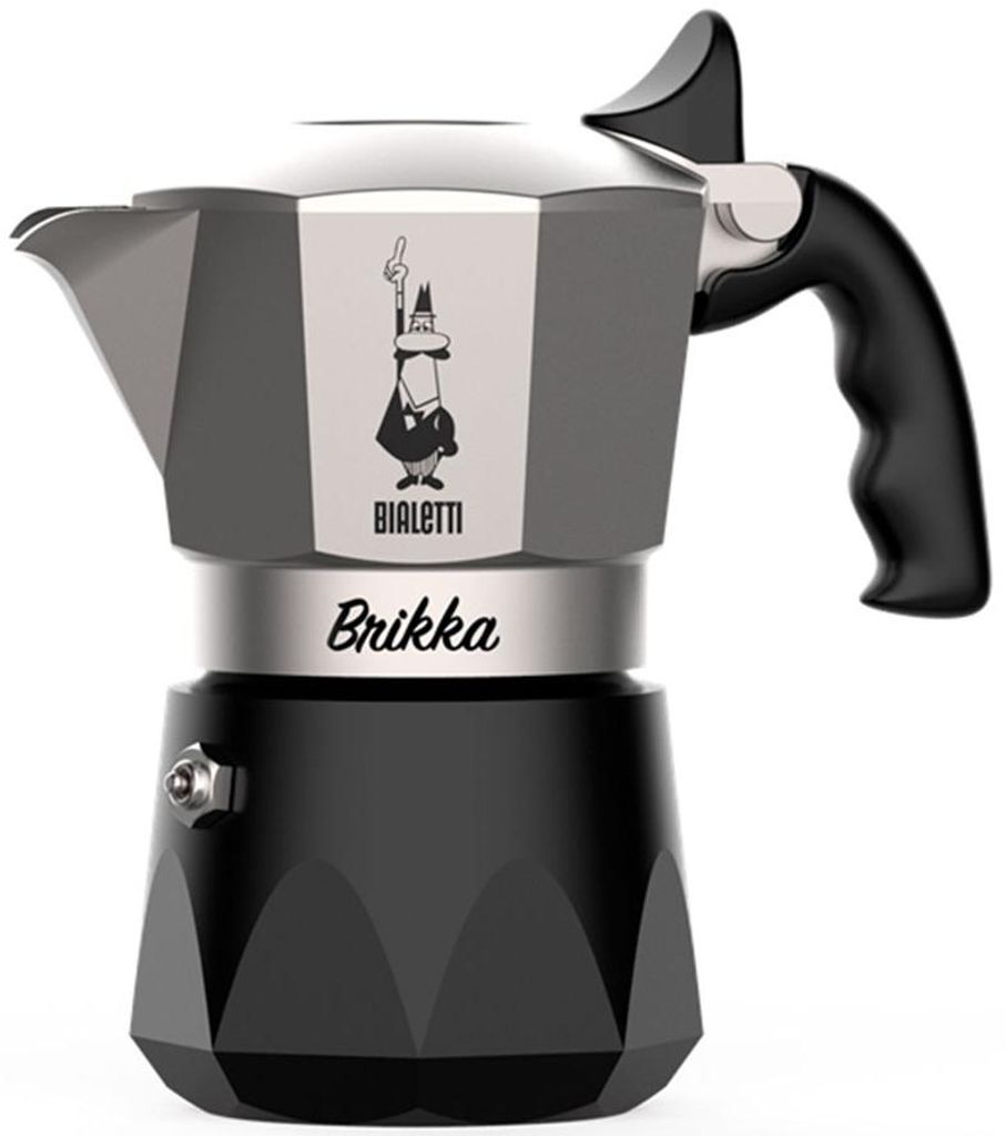 Bialetti New Brikka 2023, cafetera moka, la única cafetera Imagen del producto 