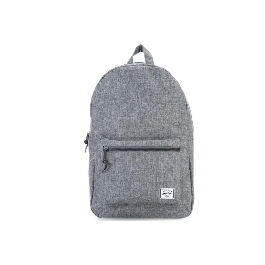 Herschel Settlement Raven Crosshatch - Sac à dos robuste avec détails cuir