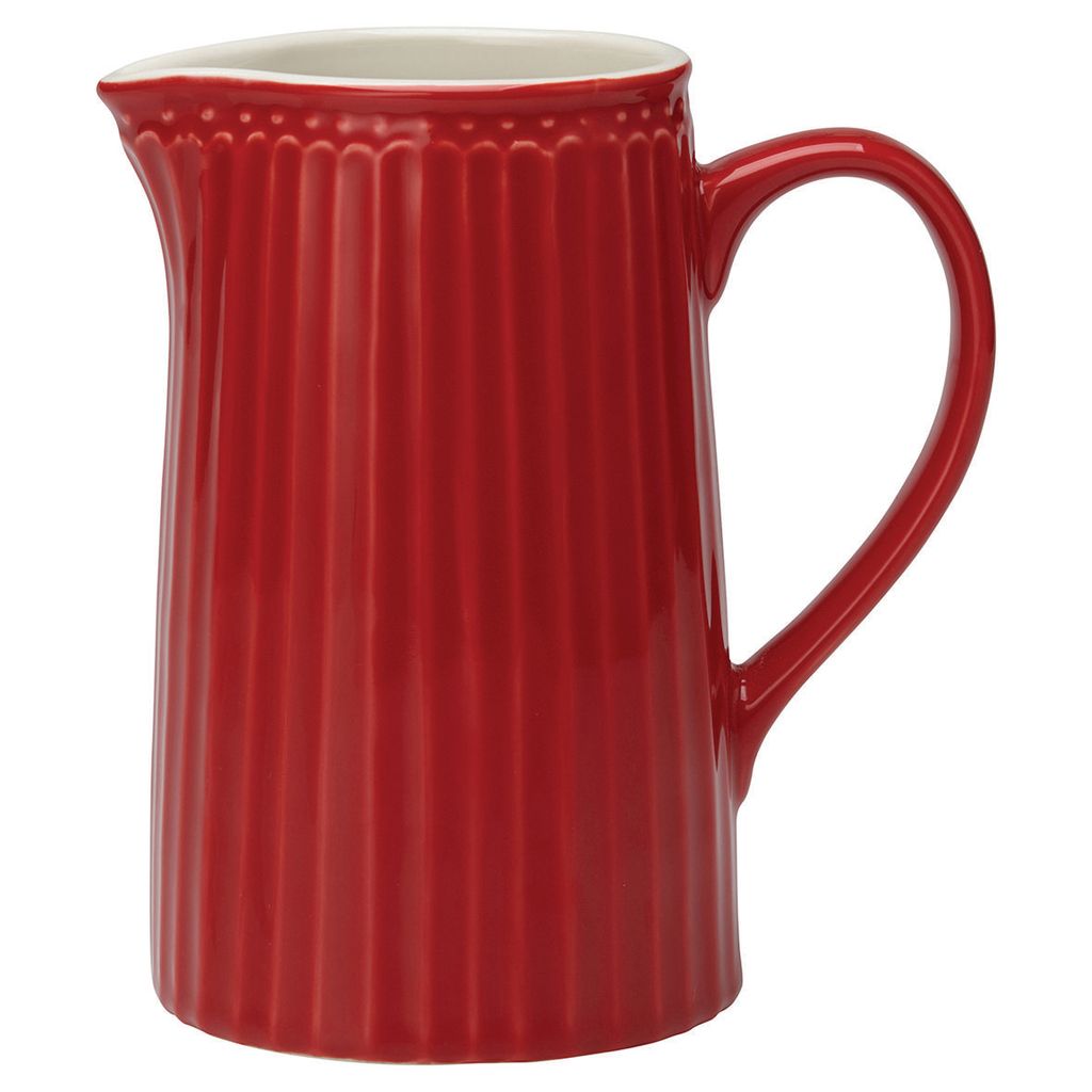 Greengate Krug ALICE Rot Kanne 1 Liter Everyday Geschirr Produktbild 