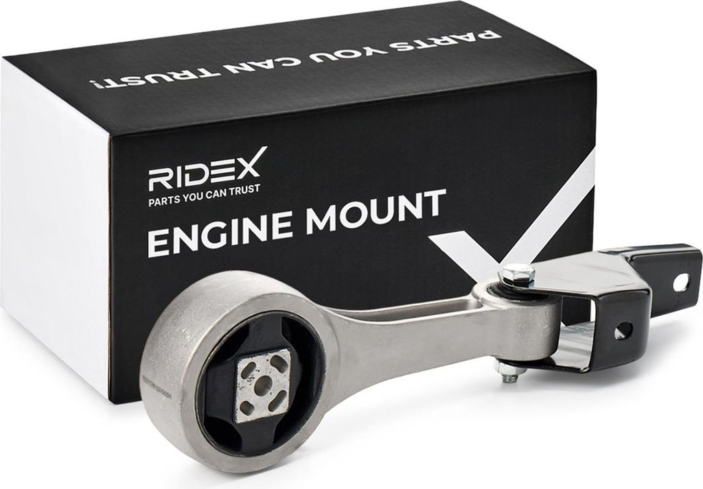 RIDEX Motorlager Gummimetalllager Hinten Unten für VW POLO (9N) 247E0444