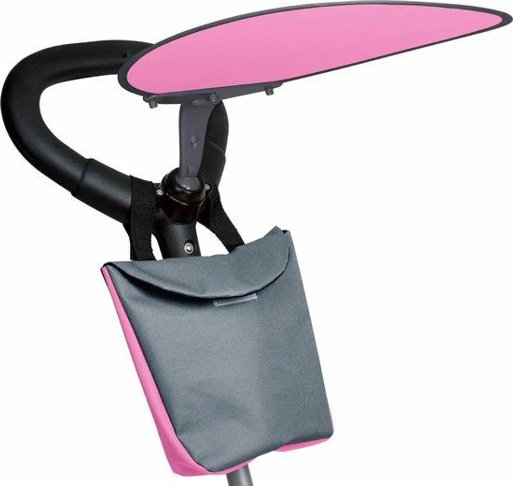 Tricycle bébé sécurisé avec barre directionnelle et roues stables