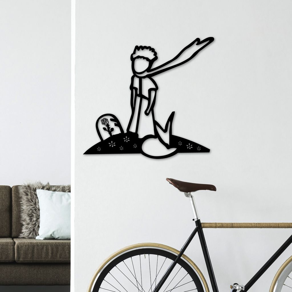 Wallity, The Little Prince 3, Dekoratives Wandaccessoire Produktbild 