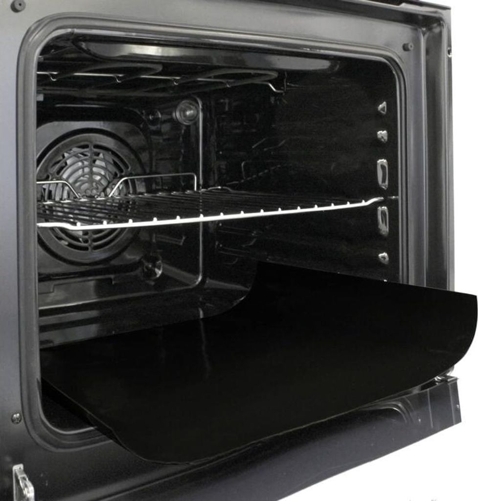 Antihaft-Backmatte (2er-Set) - Große universelle Teflon-Konvektionsbackmatte, Herdbodenschutz, robuste und saubere Konvektionsbeschichtung (40 x 5...