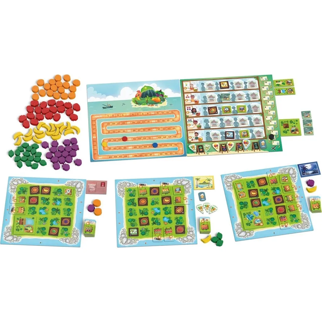 Jeu de Société Juicy Fruit Bordspel Idéal pour Soirées entre Amis à 4