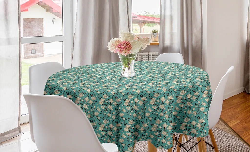 Offerta Tovaglia Rotonda 150cm Abakuhaus - Magnolia Antimacchia
