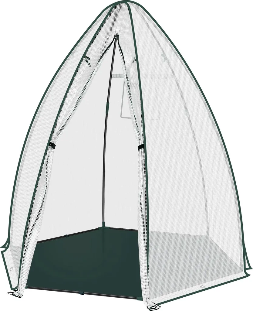 Serre Potagère pour Tomates et Fleurs - Protection Hivernale Blanche