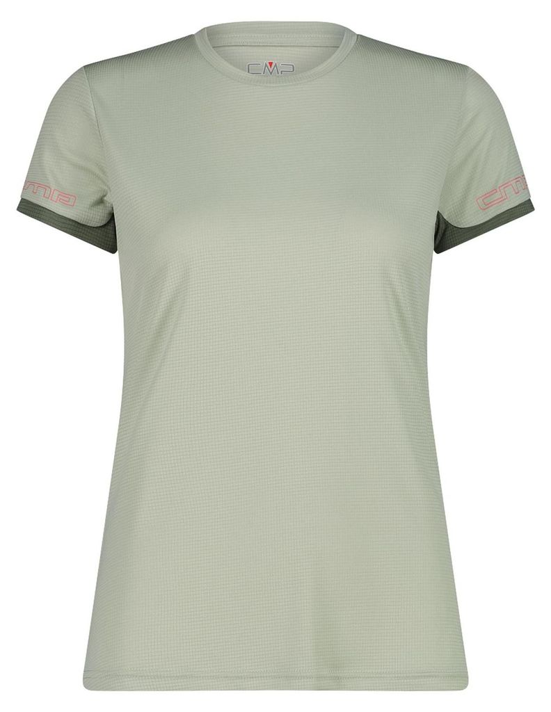 CMP Unlimitech Damen T-Shirt mit Dry Function grün 36
